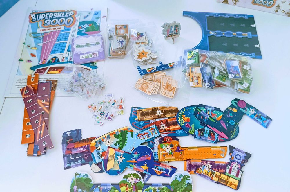 Supersklep 3000 gra planszowa REBEL