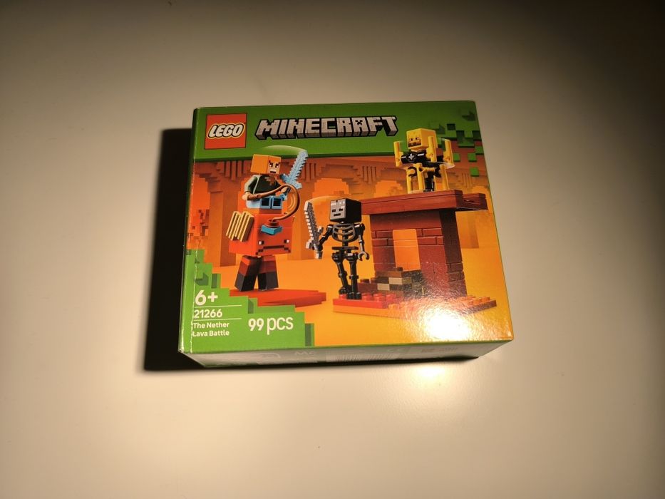 Lego Minecraft The Nether Lava Battle 21266
