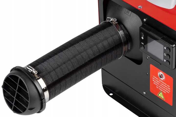 Lekka Przenośna Nagrzewnica Spalinowa 230V/12V Mocna 8kW Okazja !