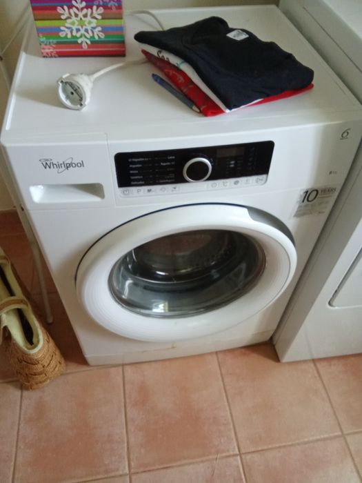 Esvaxio de casa Maquina de lavar maquina secar fogão trabalha tudo bem