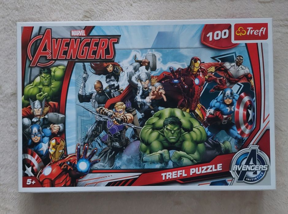 Пазлы Ravensburger Trefi Castorland Hot Wheels Бэтмен Marvel