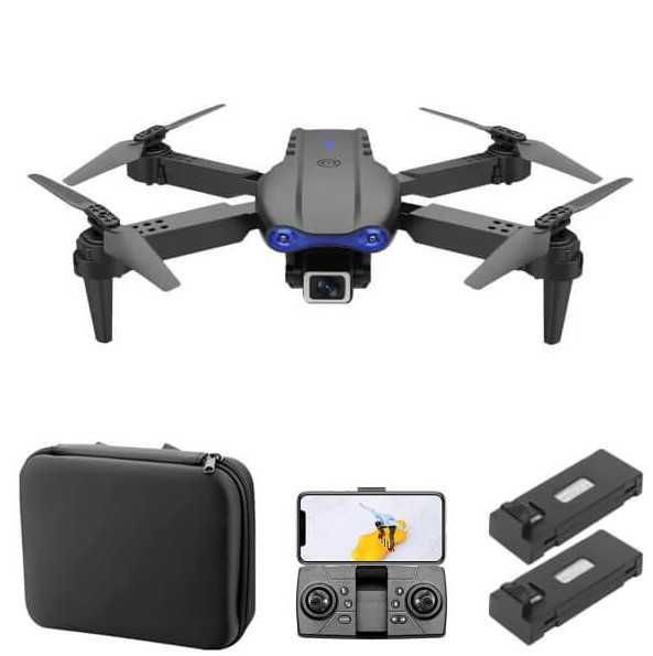 Игрушка детский квадрокоптер E99 Max 2 АКБ с камерой 4K 20мин 150м