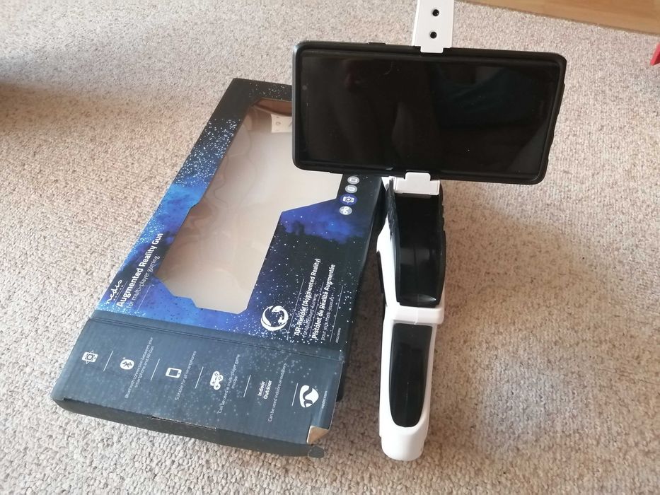 NOWY nteraktywny pistolet Augmented Reality do gry na smartfonie