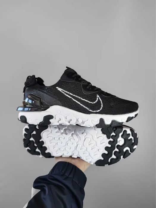 ‼️ Кроссовки Nike React Vision 41-45 у Чорному кольорі