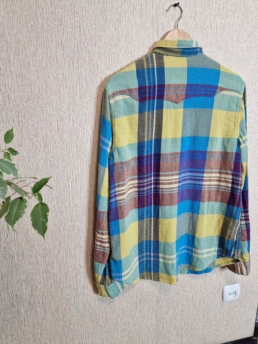 вінтажна рубашка, сорочка denim & supply ralph lauren