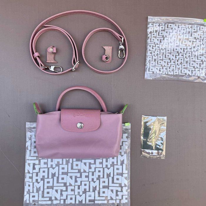 Mala Mini Longchamp Rosa