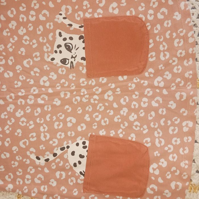 Sukienka H&M rozm 110-116 plus sweterek okaidi w kotki