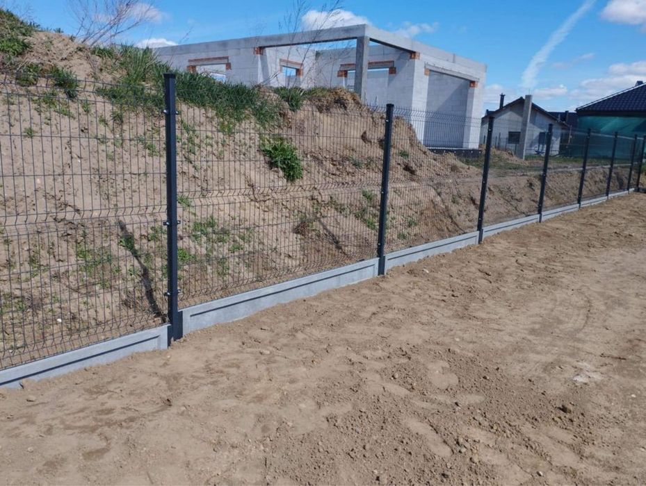 Panele ogrodzeniowe, panel fi 4 + montaż