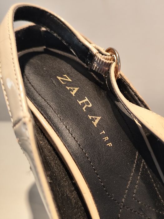 Sapatos de verniz/ camurça Zara Pink(Cor de rosa) N° 39