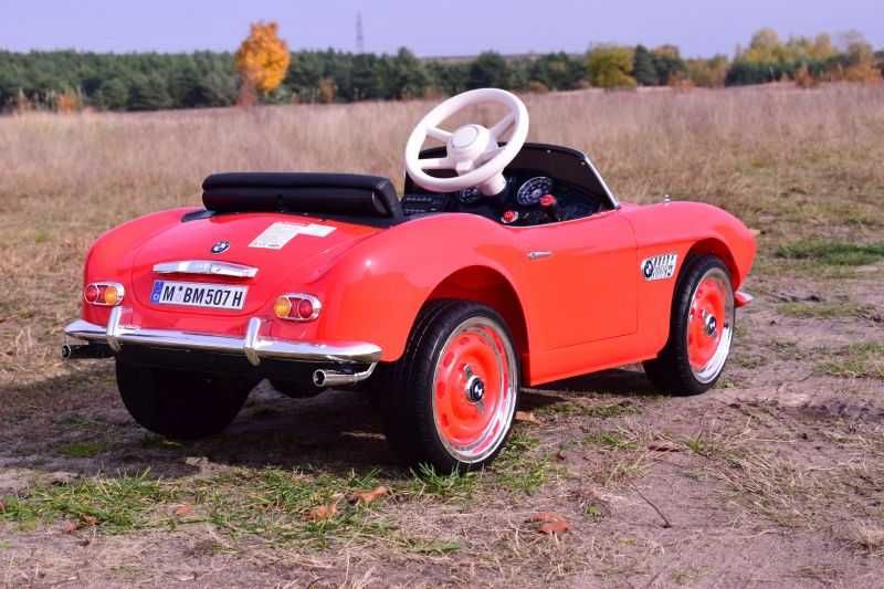 BAWIBUS.PL Auto samochód na akumulator BMW 507 Retro autko na pilota