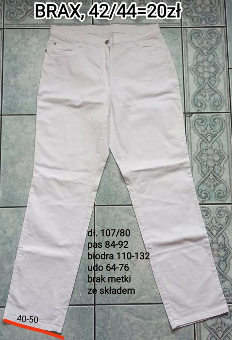 Spodnie młodzieżowe, damskie.