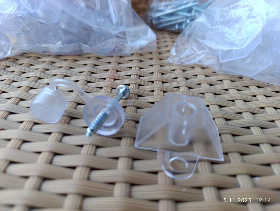 Wkręty płyt trapezowych pcv pvc falistych 36 szt.+podkładki