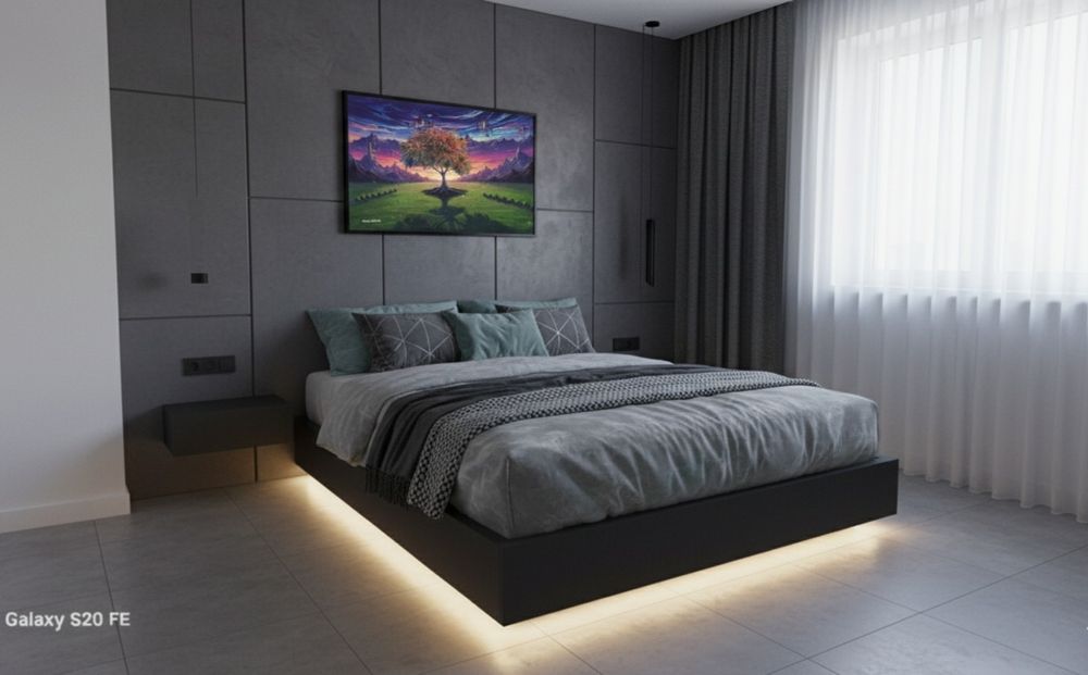 Ліжко двоспальне,ліжко з дерева