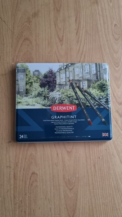 Komplet kredek DERWENT GRAPHITINT 24 szt.