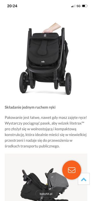 Wózek spacerowy Joie
