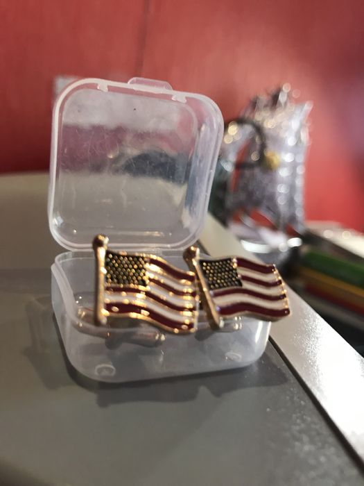 Запонки Америка Флаг США