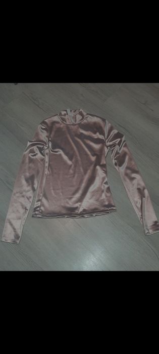 Bluzka welurowa h&m