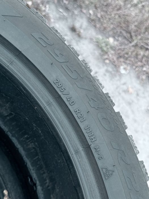 295 40 21 Pirelli Ice Zero 90% 2025 Шини Зима