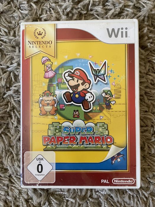 Jogo Super Paper Mario - Nintendo Wii (Usado) - Bragames