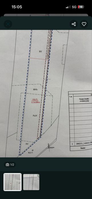 Działka rolna Studzianki 170/5
