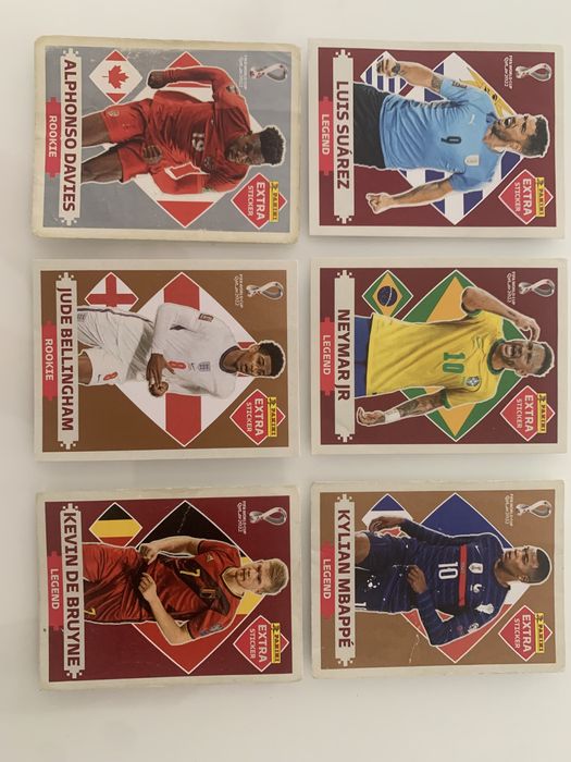 Cromo do Mundial legend