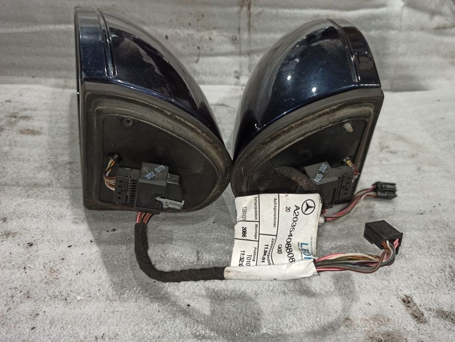 Дзеркало w203 w211 дзеркала зовнішні ліве праве вкладиш механізм