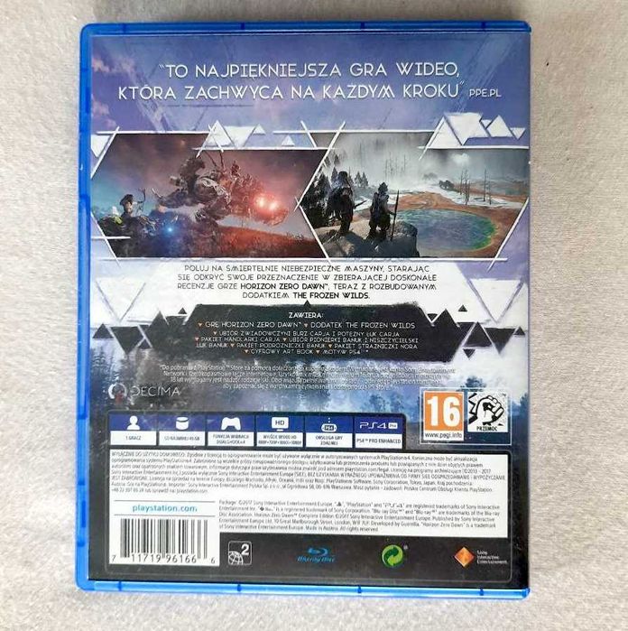 Відео гра "Horizon Zero Dawn" для РС4