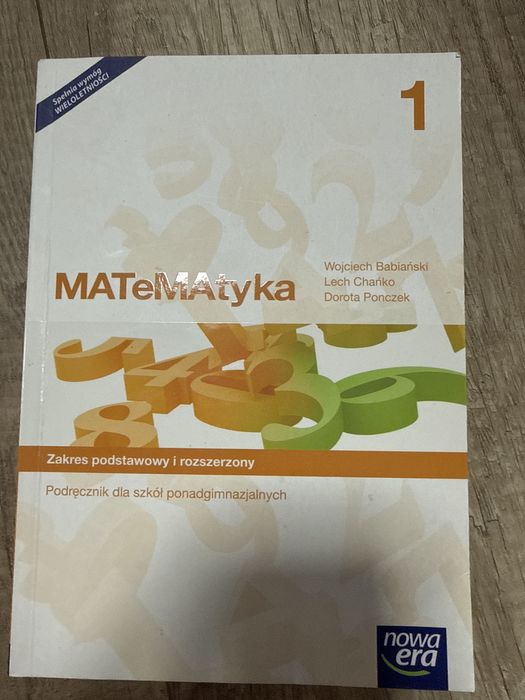 Matematyka 1 podręcznik