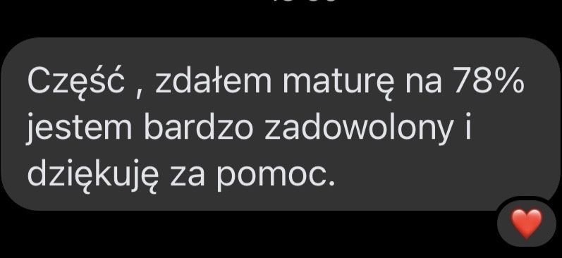 Korepetycje z matematyki, przygotowanie do matury, poprawek