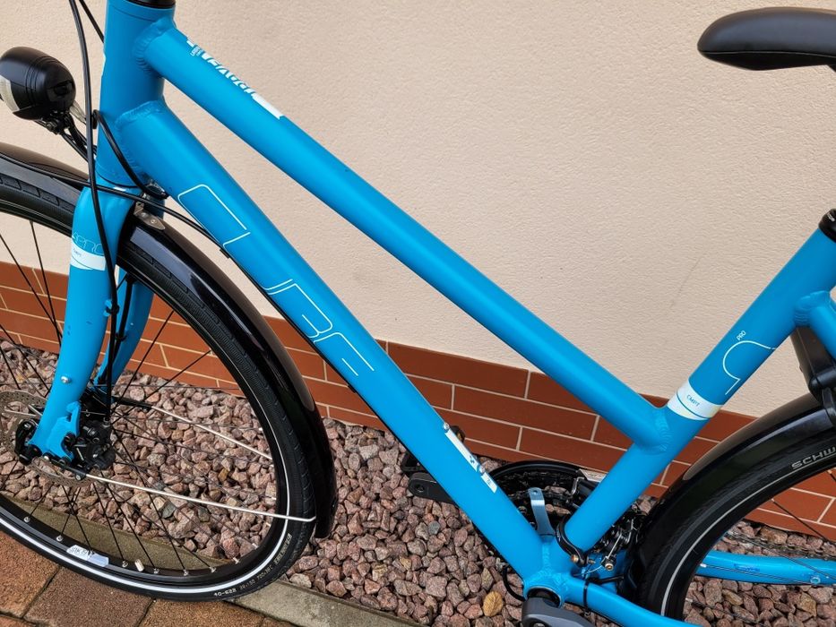 Rower trekkingowy CUBE TRAVEL PRO * tarcze hydraulika * 3x9 * 50 cm