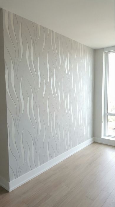 Поклейка шпалер 100 грн/м2