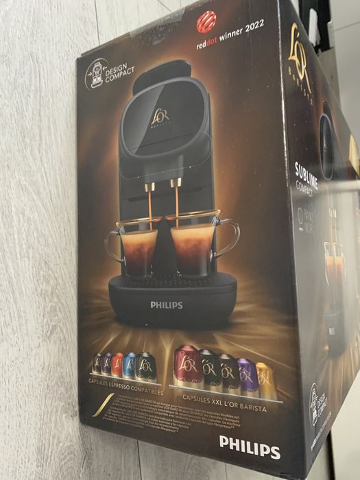 Philips Lor Barista sublime compact piano noir LM9012