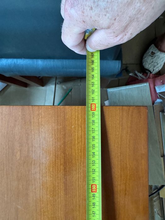 Conjunto mesa e cadeiras de cerejeira