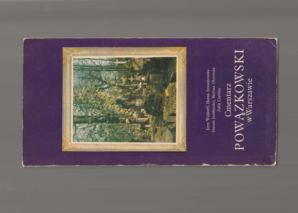 Cmentarz Powązkowski w Warszawie książka 1982