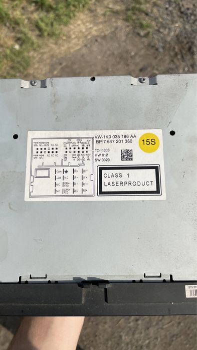 Магнитола RCD 310 Volkswagen/Skoda/Seat 1K0035186