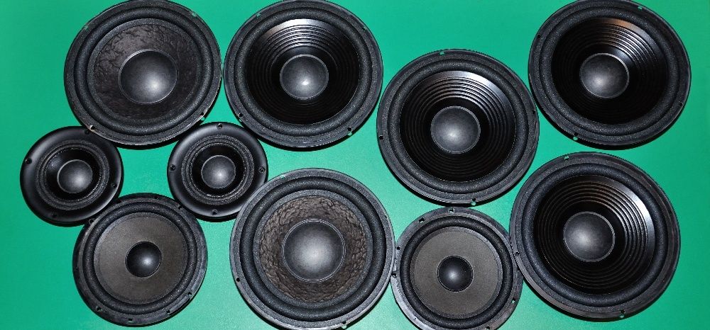 Качественный ремонт динамиков, сабвуферов. Реставрация, перемотка.