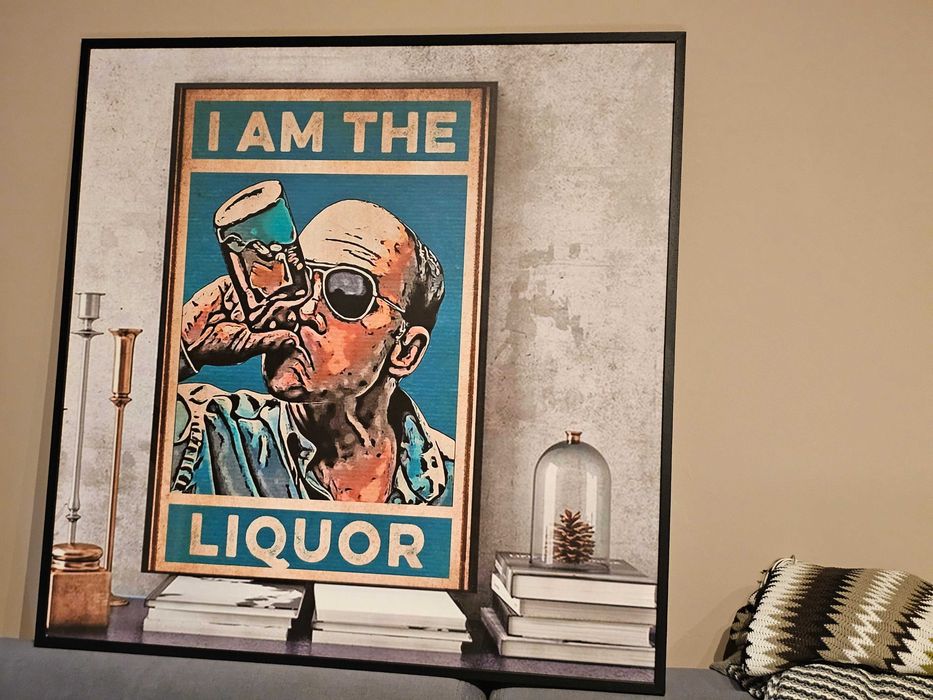 Obraz "I'm the Liqore" 80x80 Nowy