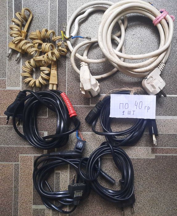 сетевые шнуры питания 6 фото
