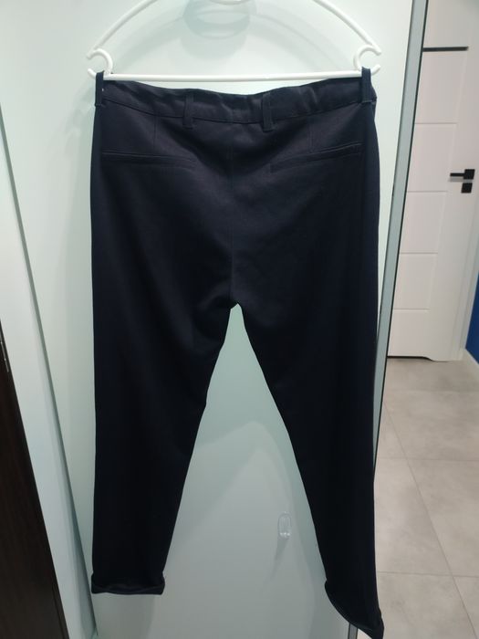 Garnitur młodziezowy granatowy 164cm+koszula biała 170cm+krawat gratis