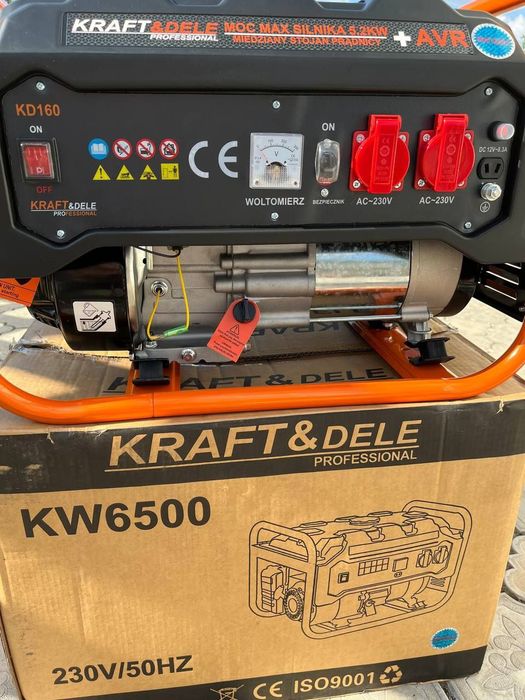 Генератор однофазний бензиновий