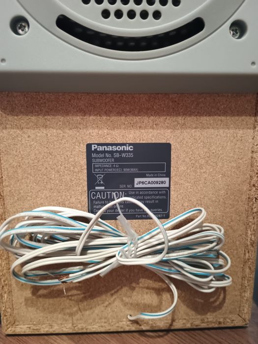 Аккустическая система от Panasonic