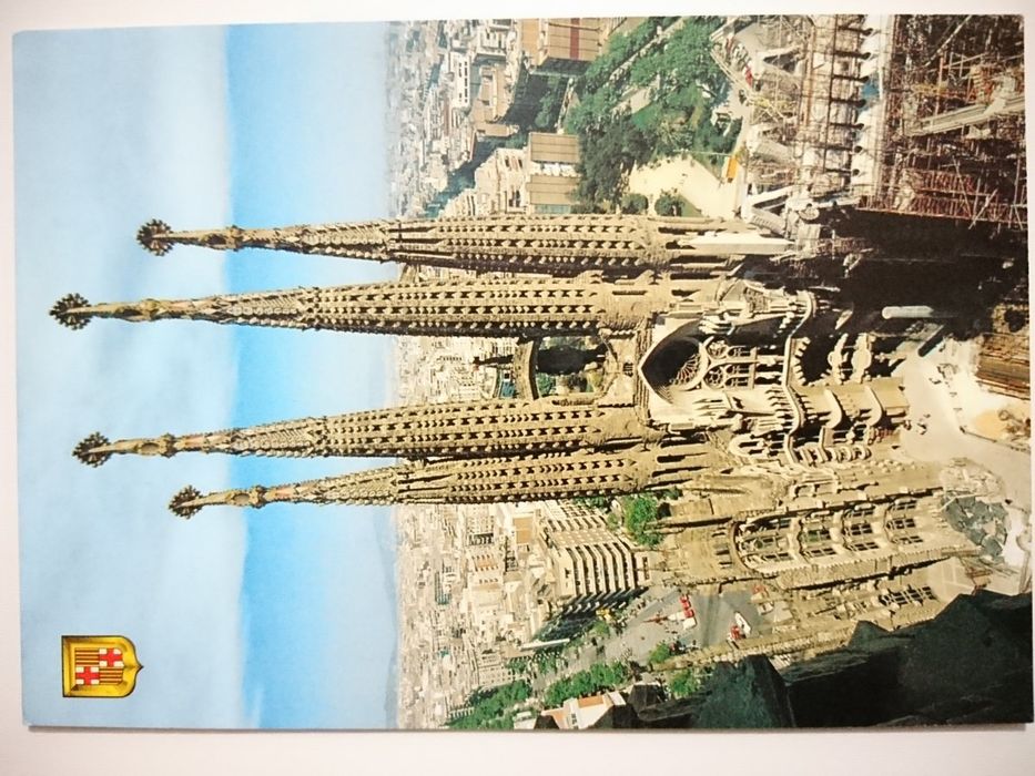 Barcelona. Temple Expiatori De La Sagrada Familia