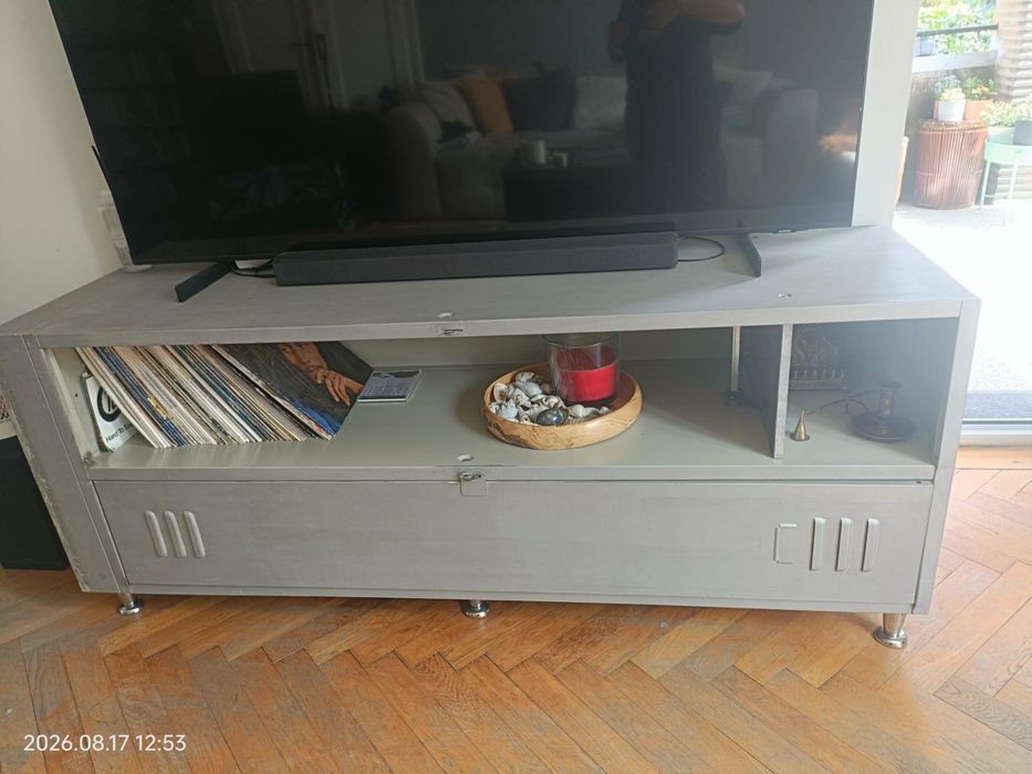 Szafka stalowa półka pod telewizor