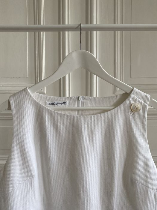 Vintage Linen Dress - suknia z lnu