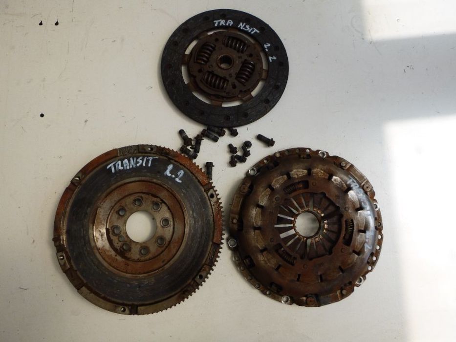 Ford Transit MK7 2,2 TDCI sprzęgło koło zamachowe 6C1Q6375AD  23 zęby średnica 250