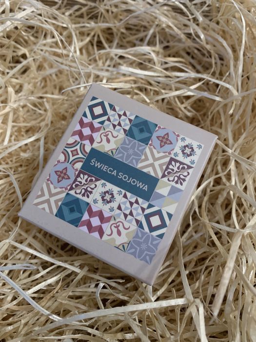 Świeca sojowa świeczka świąteczna piernikowa piernik nowa