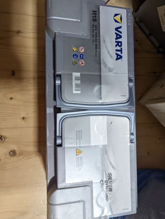 Акумулятор Varta. Silver AGM 105ah (виробницство -  Німеччина)