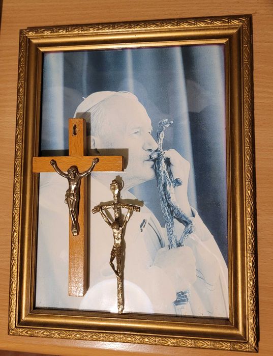 Obraz z Papieżem - Papież Jan Paweł II