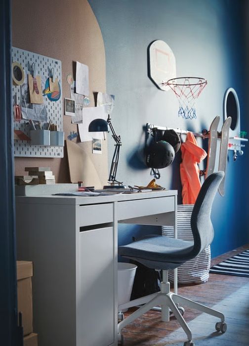 Biurko MICKE Ikea 105x50 x2szt