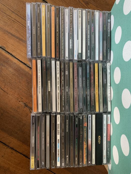 Płyty CD wyprzedaż kolekcji 54 szt.